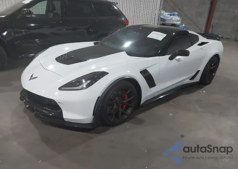 2017 Chevrolet Corvette Z06 from USA, damaged, VIN 1G1YN2D60H5607067